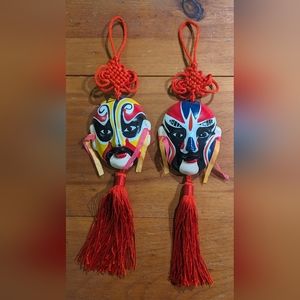 Chinese masks, decor